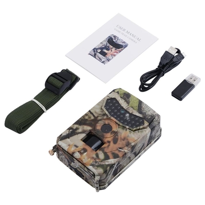 Macchina fotografica della traccia di caccia di HD 12MP Outdoor Pr 100 con visione notturna della carta di deviazione standard