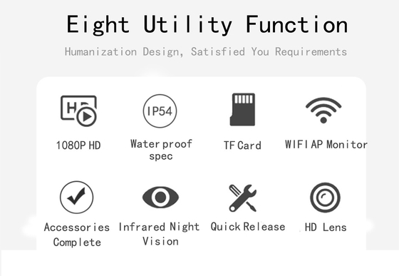 PR300A WIFI che cerca solare della macchina fotografica IP54 alimentato