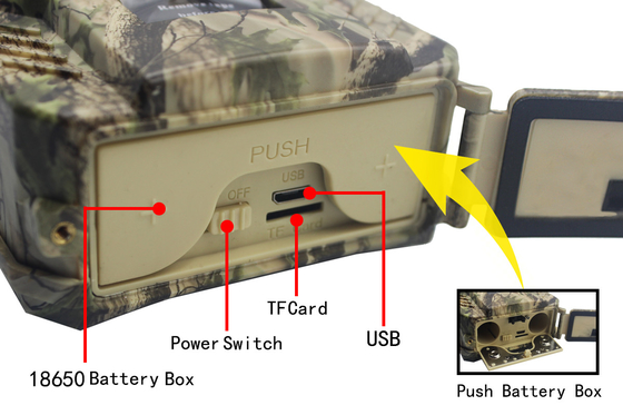 Luci impermeabili 720P di PR300A Hunter Trail Camera IP54 46pcs IR
