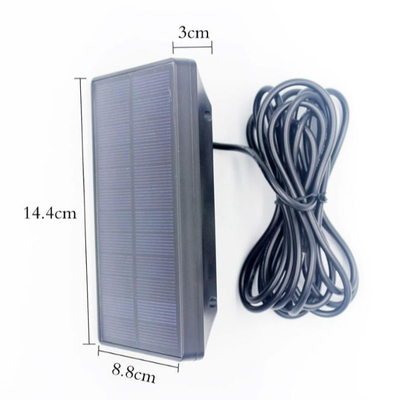 IP54 pannello solare della macchina fotografica di caccia della bussola 1.6W 9v con la batteria