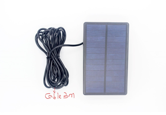 IP54 pannello solare della macchina fotografica di caccia della bussola 1.6W 9v con la batteria