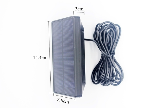 Accessorio della macchina fotografica della batteria del pannello 2400mAH di energia solare di IP54 9V 16w