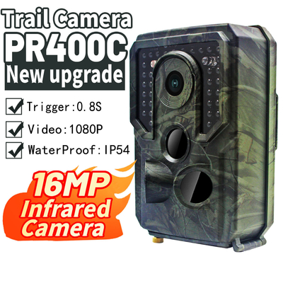 PRO macchina fotografica 1080P 16mp della fauna selvatica di visione notturna PR400 che cerca le macchine fotografiche d'esplorazione
