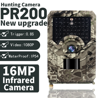 PRO macchina fotografica IR 940nm LED della traccia della fauna selvatica PR200 che cerca la macchina fotografica selvaggia impermeabile della macchina fotografica IP56 con visione notturna