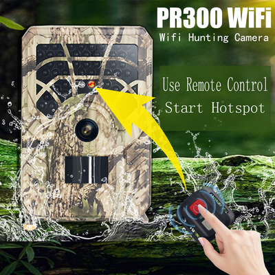 Macchina fotografica 1080P 24MP di caccia di PR300 WIFI
