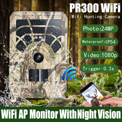 PR300A Wifi che cerca macchina fotografica IP56 36MP impermeabile